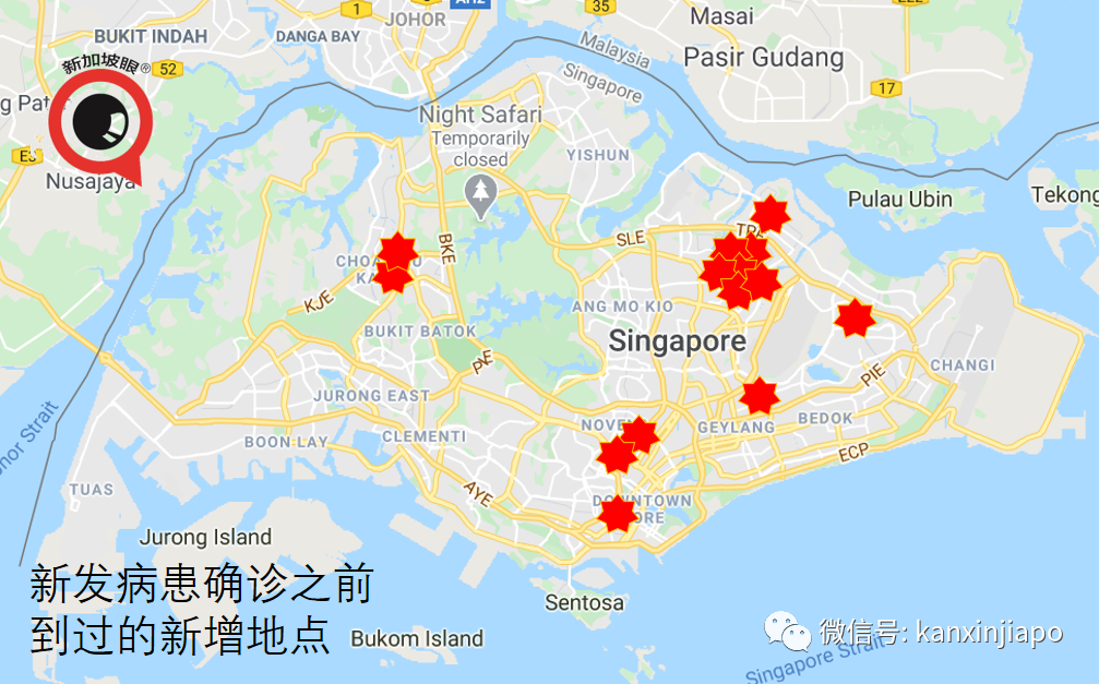 新發病例曾到過多家熱門商場、超市、食閣等14處地點