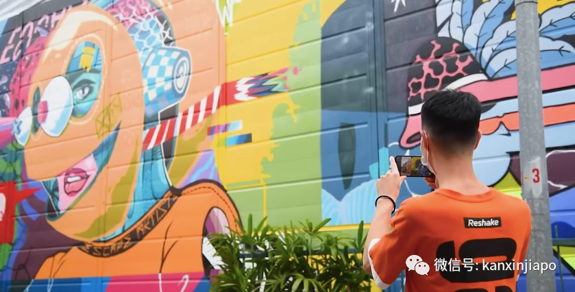 新加坡最長的街頭藝術!238米,一直拍拍拍不停~