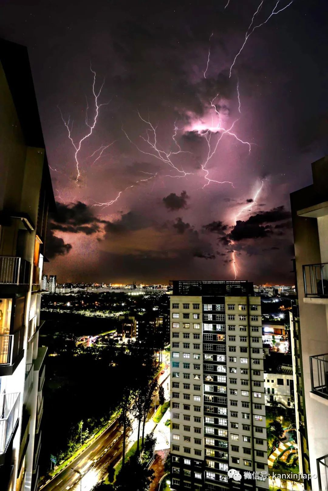 雷电、大雨来袭！新加坡未来两周将持续闷热潮湿天气