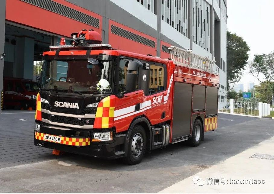 剛剛!新加坡市中心發生火災,至少5輛消防車出動