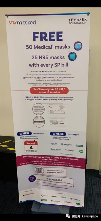 新加坡全民又有免費口罩拿!這次可領25個N95+50個醫用口罩