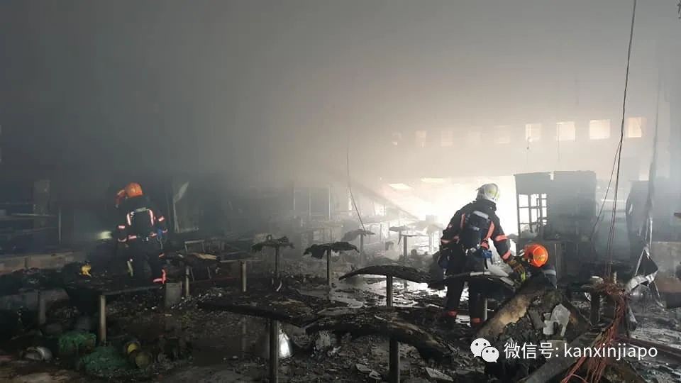 新加坡咖啡店严重火灾烧成废墟，原因可能是一口油锅…