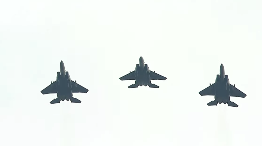 新加坡國慶煙花燃爆夜空!空軍戰機出動、精銳傘兵空降,舉國同歡共慶