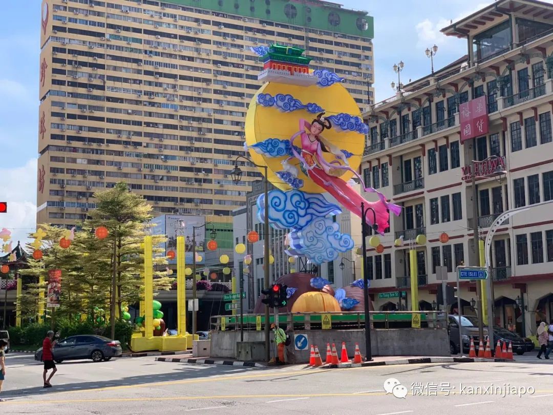 牛車水中秋燈飾劇透!這麽多年終于見到正常版嫦娥了