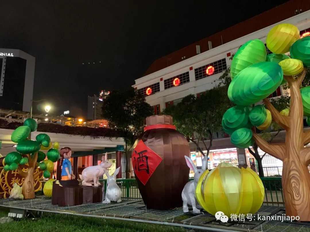 牛車水中秋燈飾劇透!這麽多年終于見到正常版嫦娥了