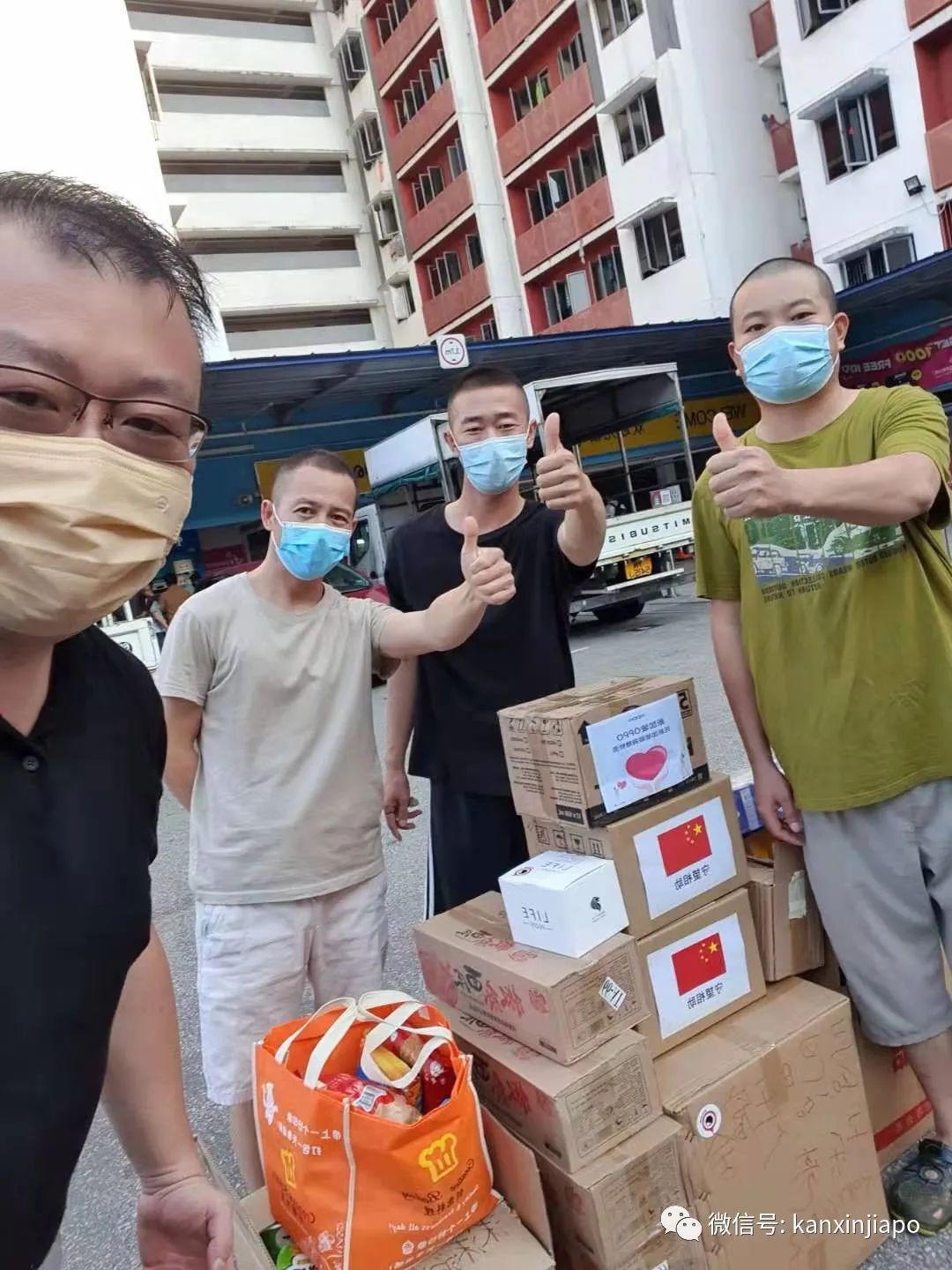 从惹兰都康客工宿舍到全岛各地……只要客工需要，爱心就传递到那！