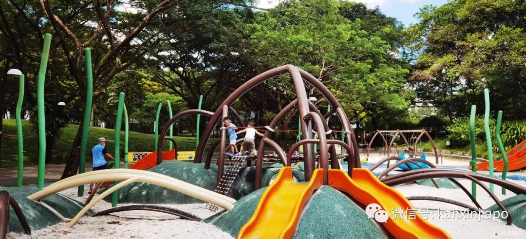 遛娃聖地海軍部公園,超多大滑梯,大人孩子一起嗨~