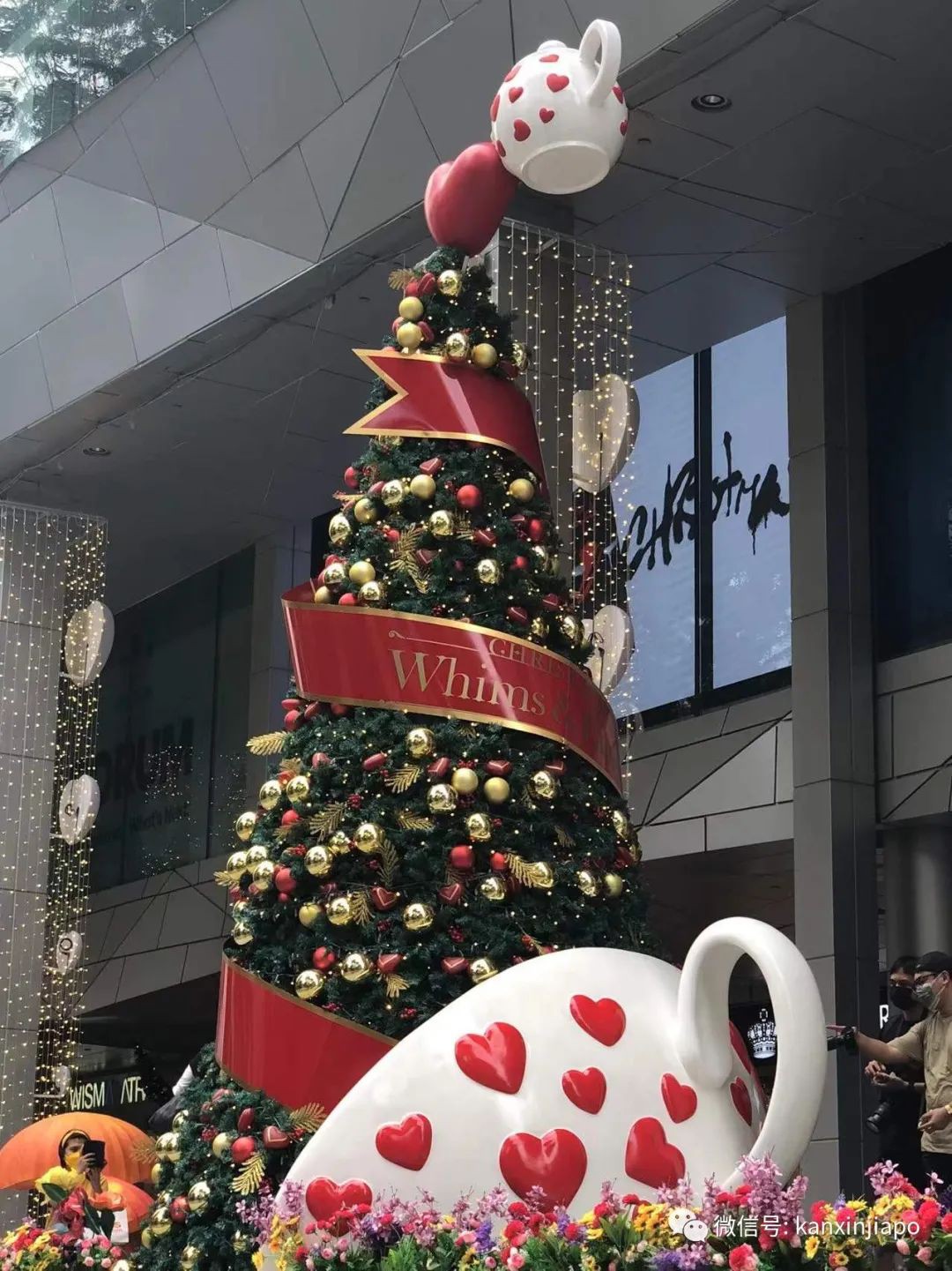 乌节路圣诞装饰实拍!全新加坡2021年最美圣诞树即将揭晓