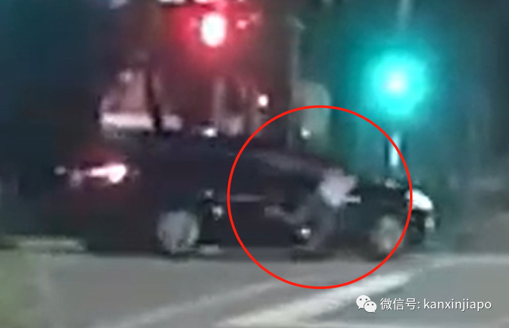 女子被“挂”车外拖着走（附视频），后因涉嫌鲁莽行为被警方逮捕