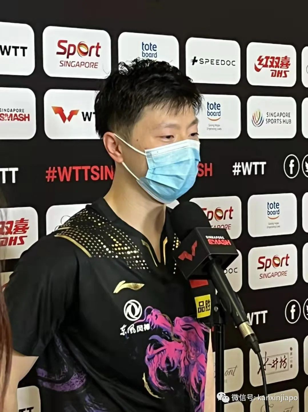 新加坡举行WTT世界乒乓球大满贯赛,中国多位名将上场!