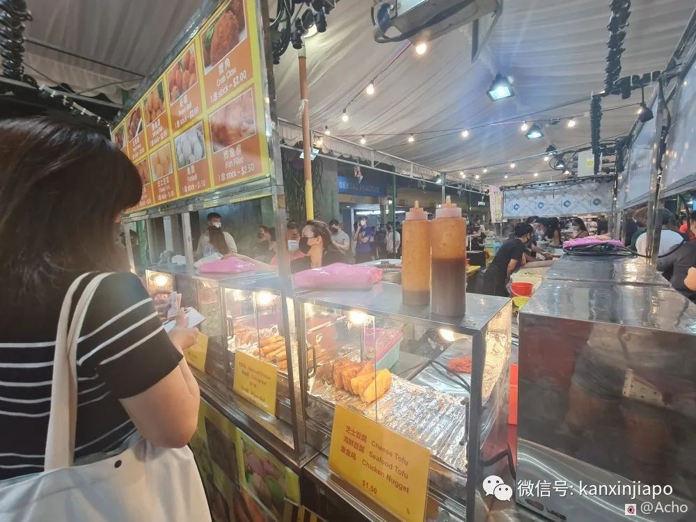 新加坡美食夜市时隔两年重开，现场探访有啥亮点