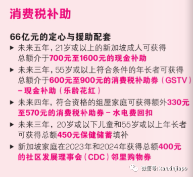稳物价，新加坡政府未来半年的福利计划在这里！