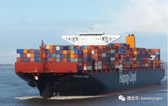 突发！一大型集装箱船在离开上海港时船体受损，船期延误！