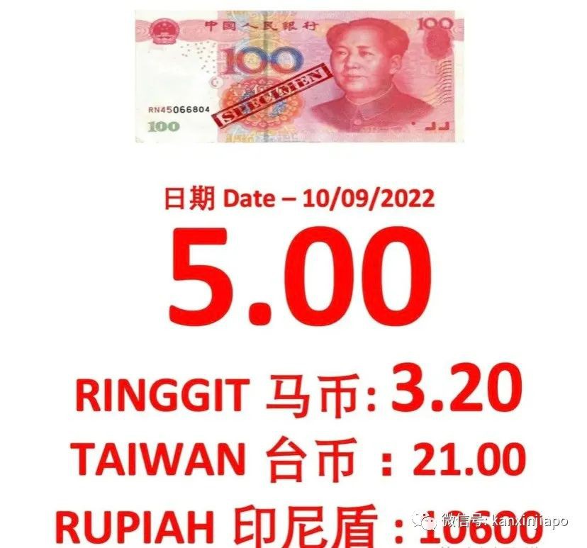 新加坡牛車水擠爆了！新幣兌人民幣彙率飙升，已經破5