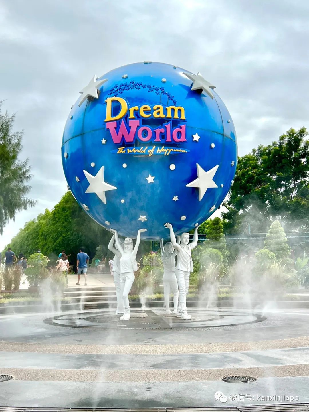 “泰国自由出入后，我立马订票飞往了魂牵梦萦的曼谷梦幻乐园”