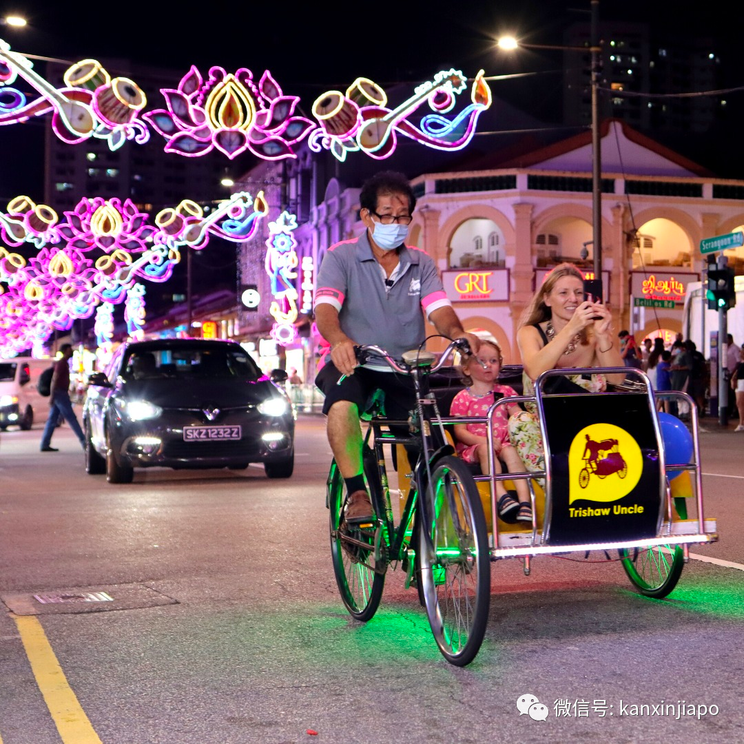 新加坡迎來屠妖節小長假，現場實拍小印度街頭節日氛圍