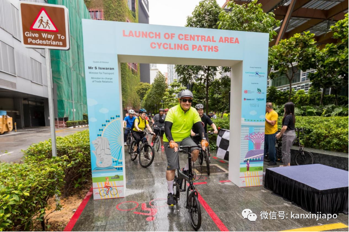 新加坡中央区商业区增设六公里自行车道！骑车夜跑又有好去处了~