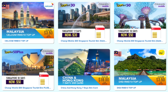 “短期在新加坡，哪種電話卡上網流量多，費用最劃算？”