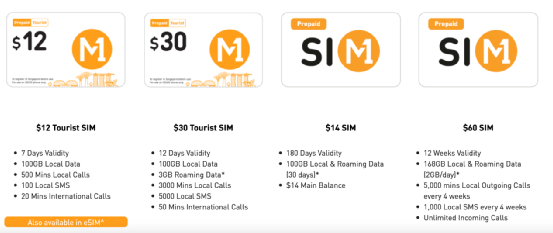“短期在新加坡，哪種電話卡上網流量多，費用最劃算？”