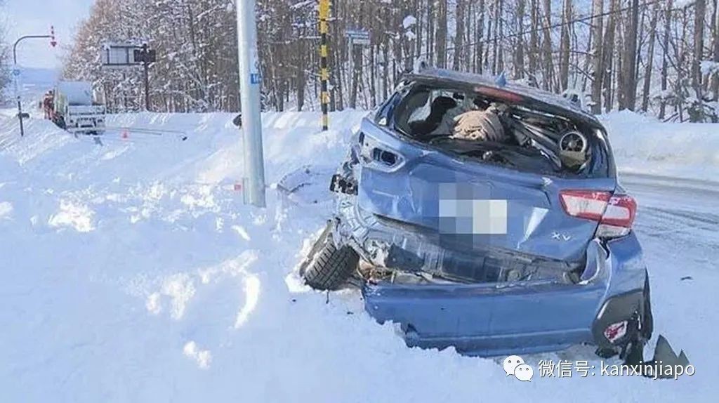 新加坡一家四口北海道遇車禍,兩死兩傷