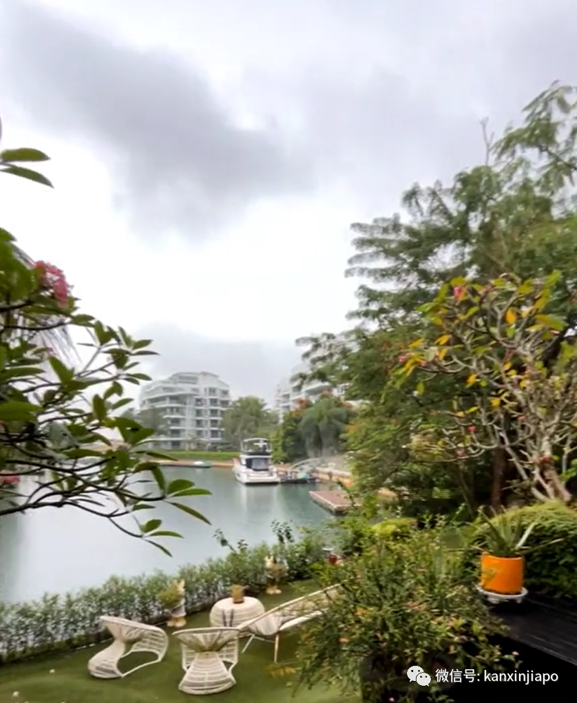 壕！新加坡圣淘沙千万级别墅出售，满屋爱马仕和名表，家门口可停游艇......