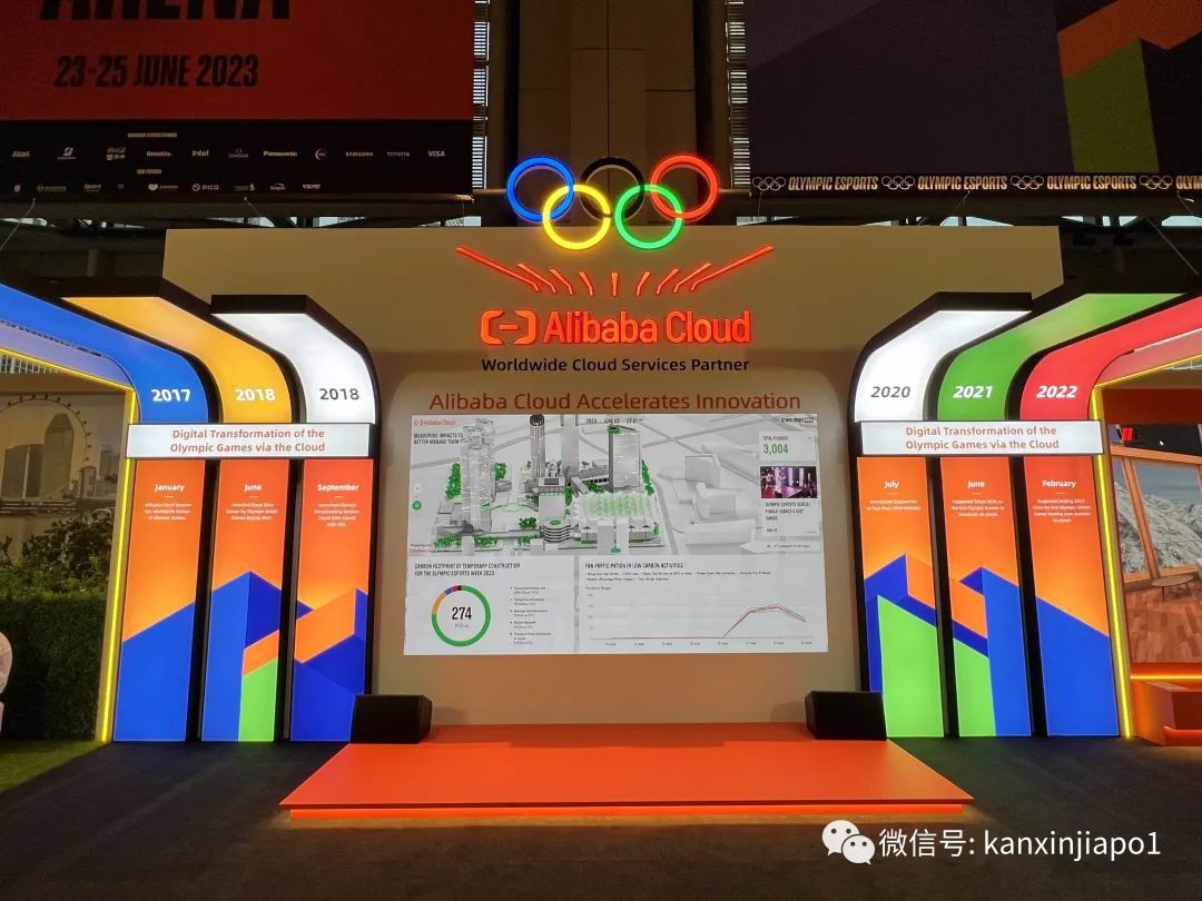 顶尖科技突袭新加坡！全息投影、VR技术全部亮相奥林匹克电竞周
