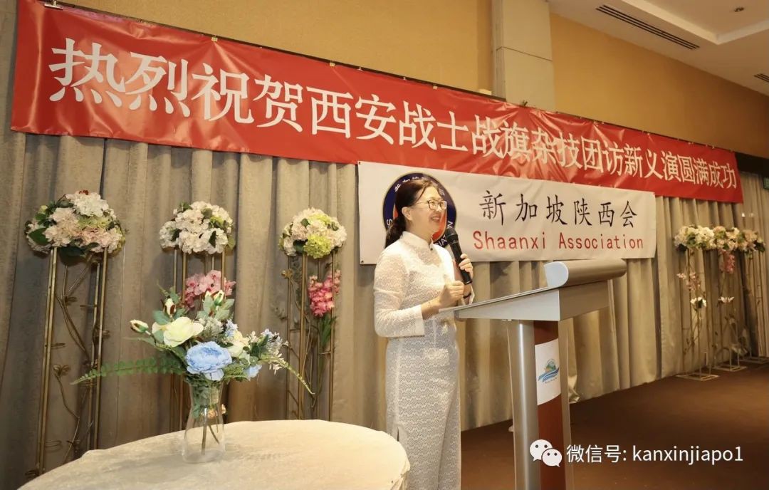 陕西西安战士战旗杂技团庆功晚宴,天鹅湖表演完美落幕