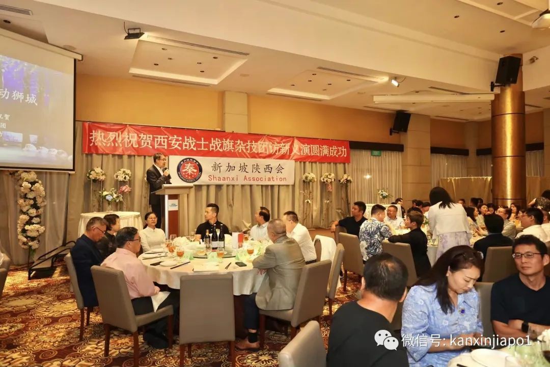 陕西西安战士战旗杂技团庆功晚宴,天鹅湖表演完美落幕