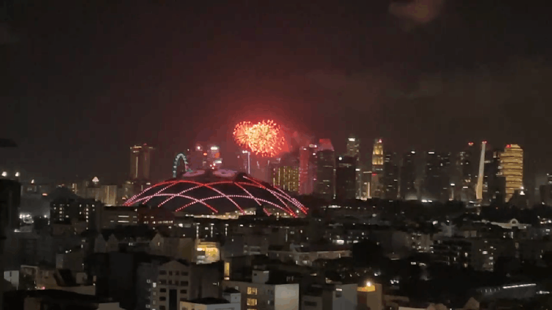 燃爆了！新加坡58周年国庆庆典现场直击