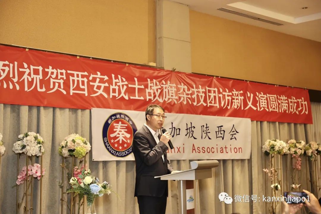 陕西西安战士战旗杂技团庆功晚宴,天鹅湖表演完美落幕