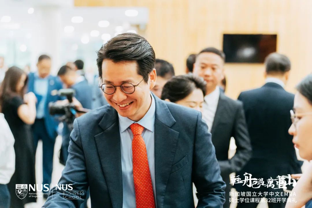 现场实拍!新加坡国大EMBA开学典礼