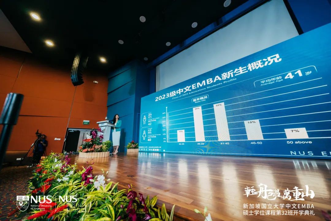 现场实拍!新加坡国大EMBA开学典礼