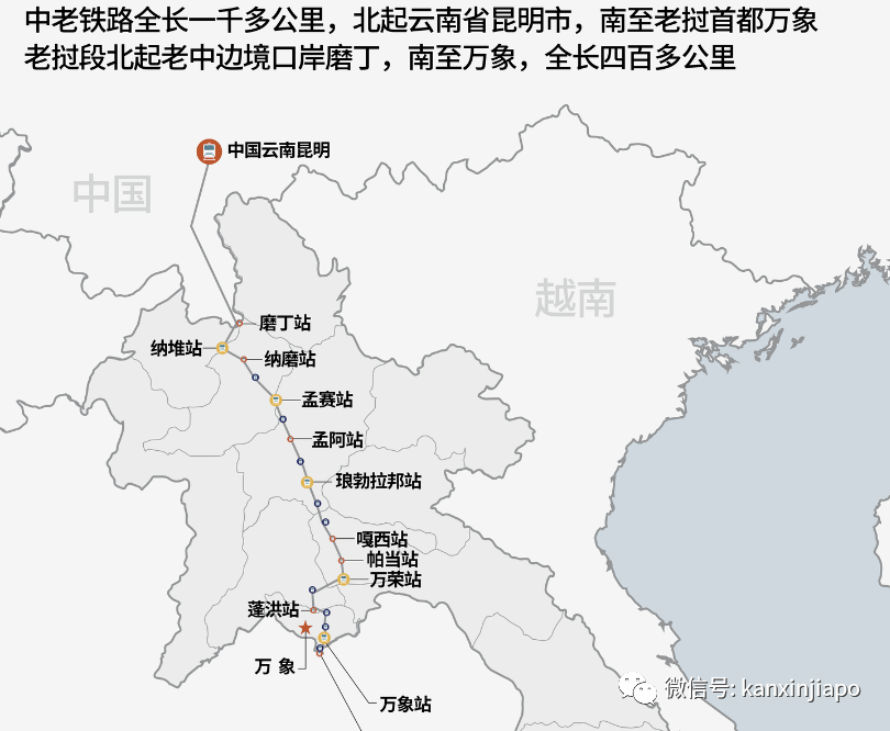 实测泛亚铁路！5天4国全程4000公里，从新加坡一路坐火车到中国昆明