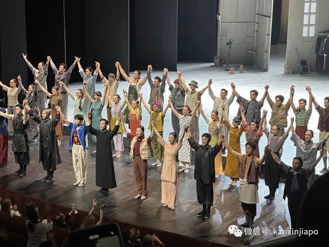 庆祝中华人民共和国成立74周年,《咏春》舞剧在新加坡亮丽登场