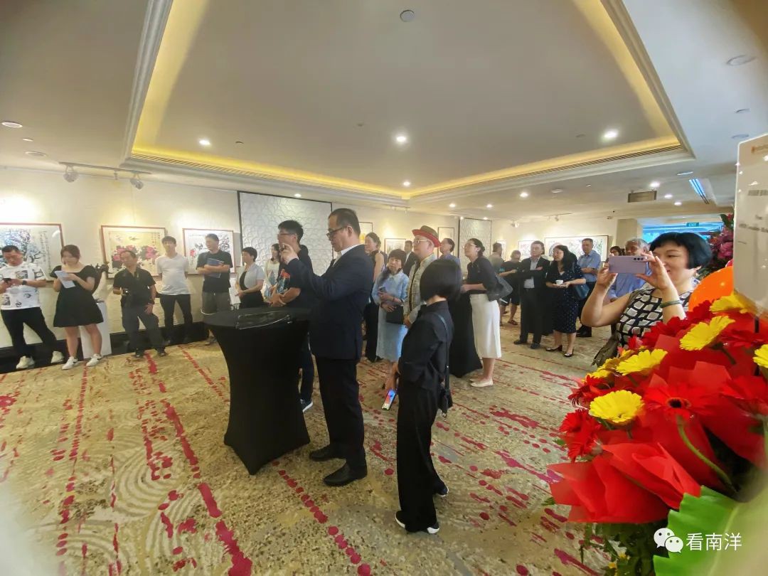 画坛名宿、美院教授...中国书画名家的100幅作品在新加坡展出