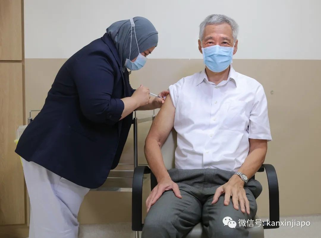打第5剂！新加坡李显龙总理接种最新版冠病疫苗