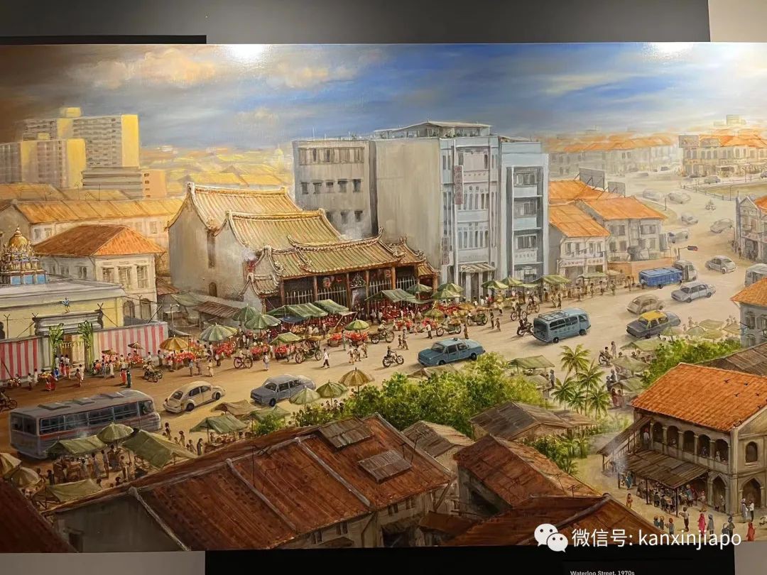 27幅油画组成的新加坡《千里江山图》,构图暗藏玄机展现全岛风貌
