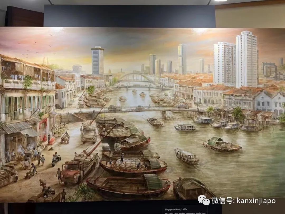 27幅油画组成的新加坡《千里江山图》,构图暗藏玄机展现全岛风貌