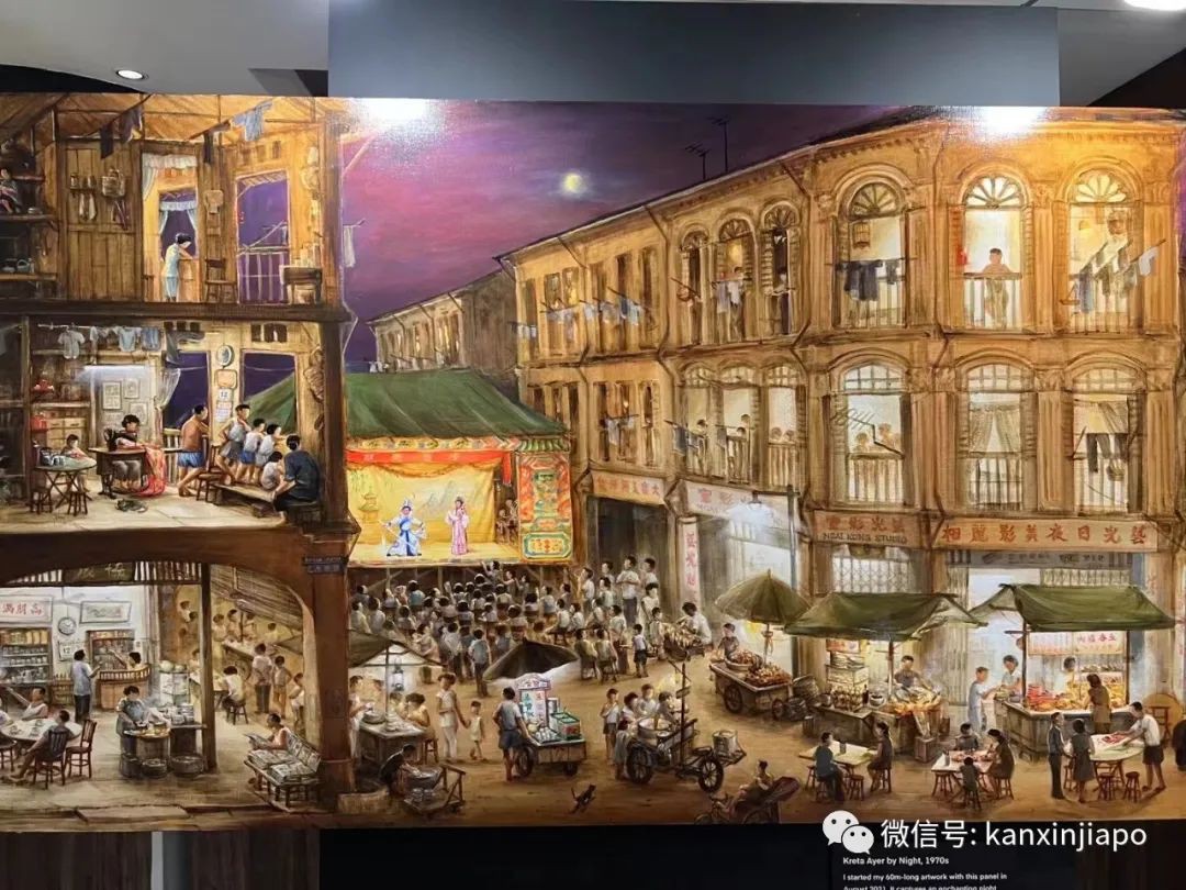 27幅油画组成的新加坡《千里江山图》,构图暗藏玄机展现全岛风貌