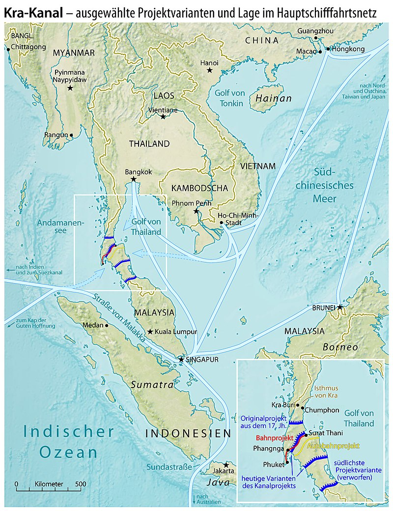 取代马六甲海峡！泰国开挖克拉地峡的计划，为何一直没实现？