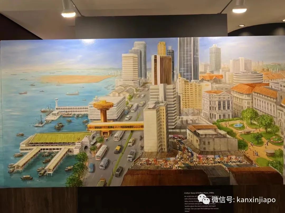 27幅油画组成的新加坡《千里江山图》，构图暗藏玄机展现全岛风貌