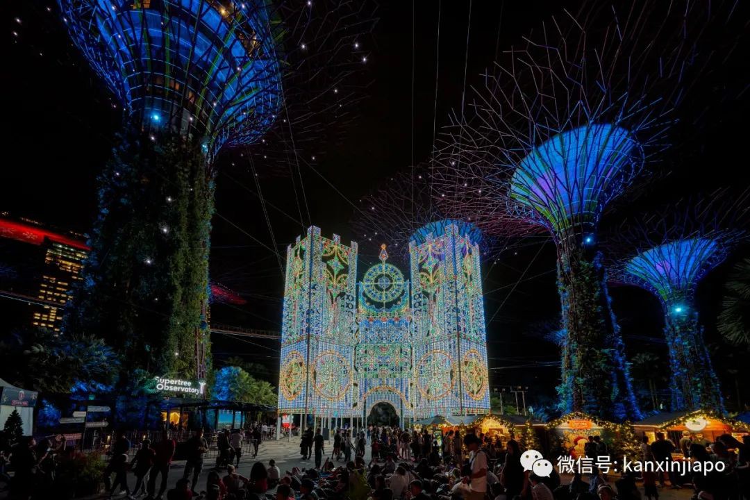 滨海湾花园游客数破亿，黄循财担任颁奖嘉宾并为圣诞仙境打CALL