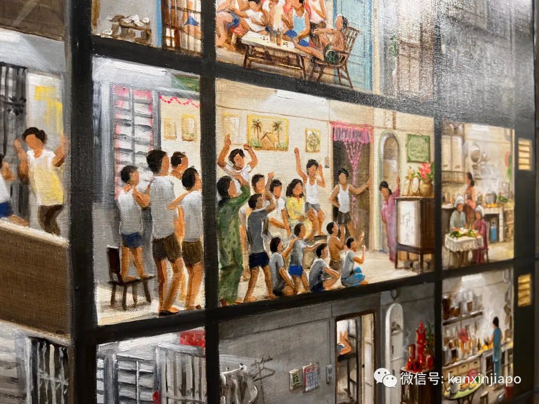 27幅油画组成的新加坡《千里江山图》,构图暗藏玄机展现全岛风貌