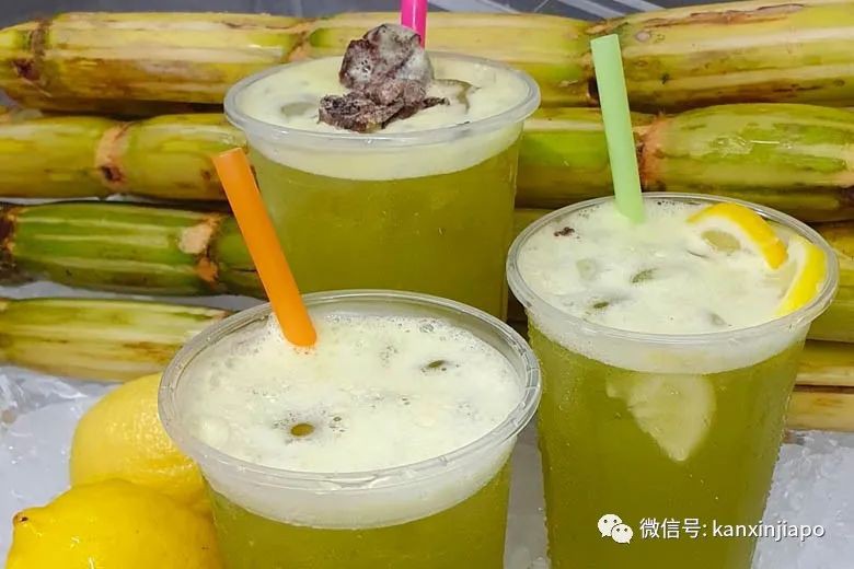 椰子水、豆浆、果汁...新加坡这些人气冰饮挑花眼