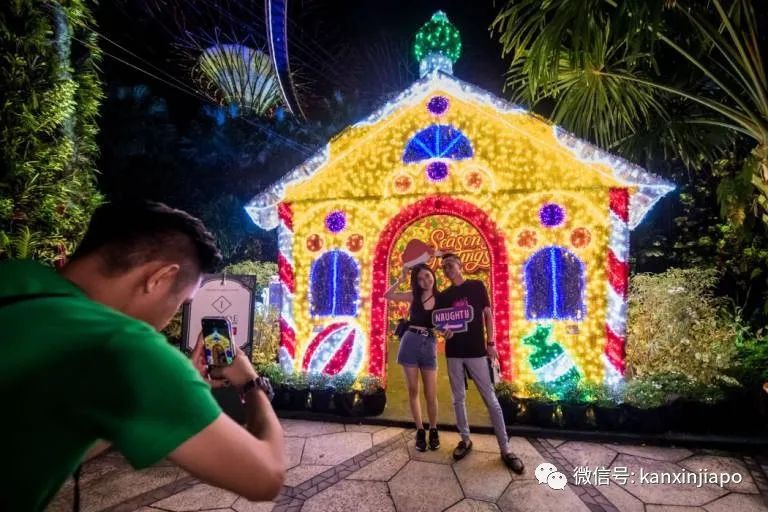 滨海湾花园游客数破亿，黄循财担任颁奖嘉宾并为圣诞仙境打CALL