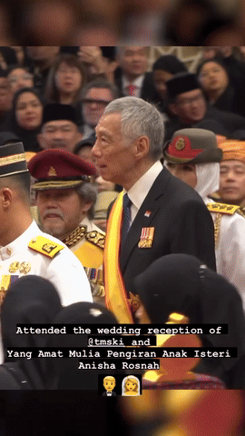 “亚洲最帅王子”结婚了，李显龙亲临现场，新加坡和文莱原来关系这么好？