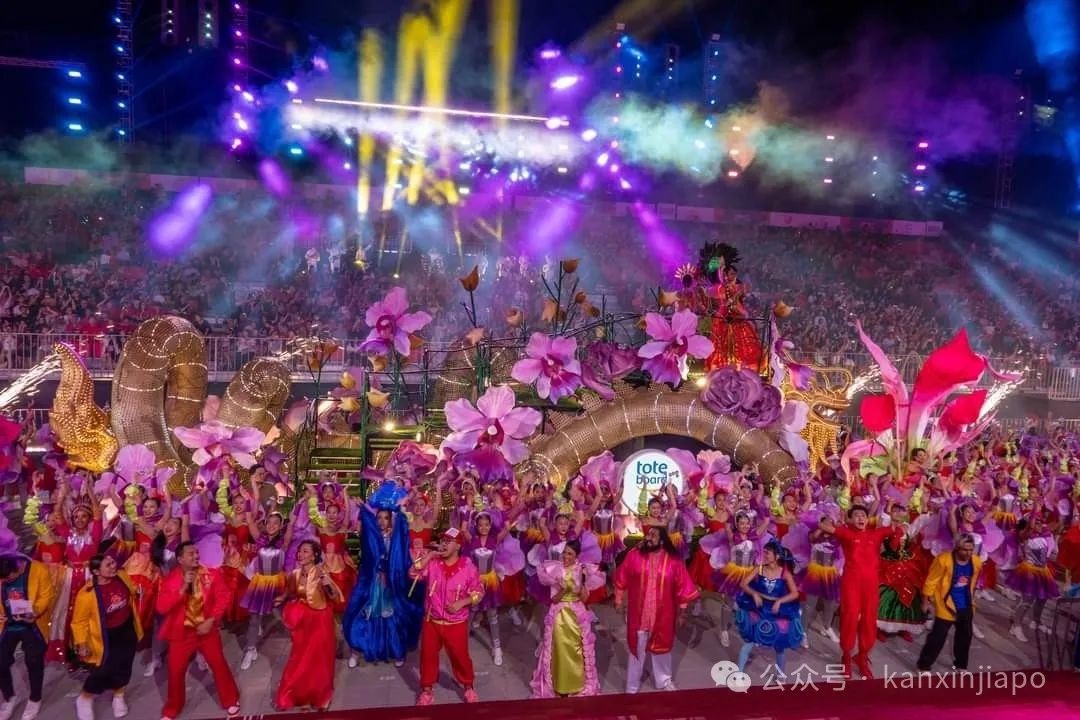 妆艺大游行华丽谢幕，新加坡正副总理、中国大使馆领导都来了