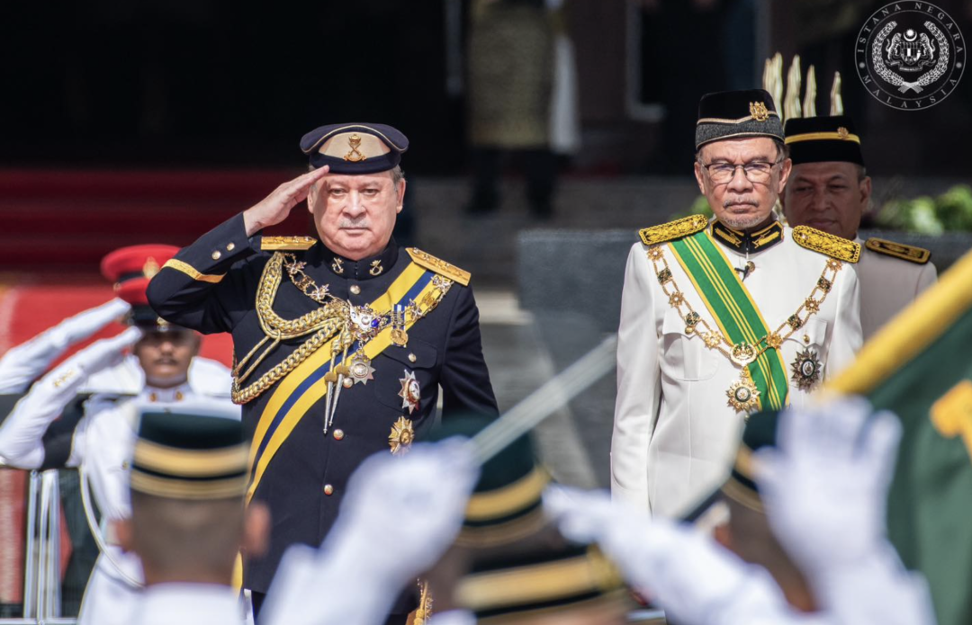 马来西亚新任元首登记，新加坡领导人致函祝贺