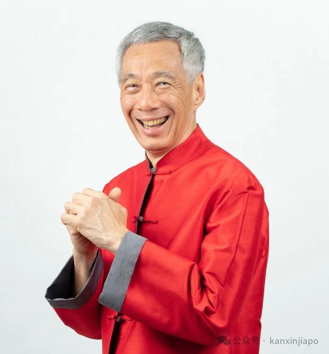 李显龙2024新春贺词：年轻夫妇今年添一个龙宝宝！