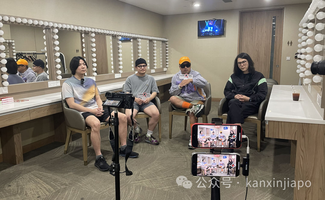 “这次在新加坡的演出,会成为我们下一张专辑里的故事”